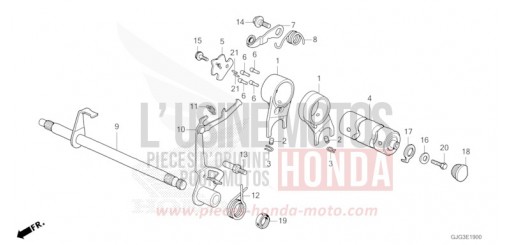 BARILLET DE SELECTION CRF50FN de 2022